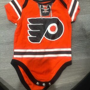 Flyers baby onesie size 6/9M
